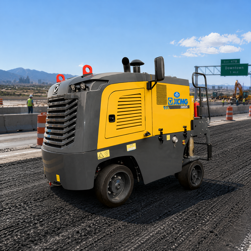 XM505 Asfalt Çaplama Fırlatma Makinesi Yol Bakımı Otoyol Şehir Yol Tamiri için Soğuk Fırlatma Makinesi