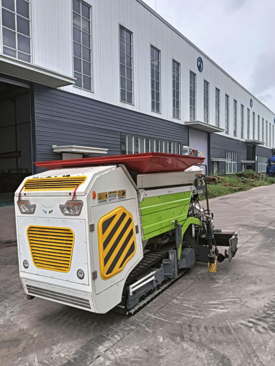 2500-L Wheeled Mini Asphalt Paver 2500mm Max Paving Width Kubota Engine Asphalt Concrete Paving Finisher for Road Maintenance
