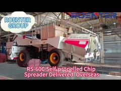RS‑60C Kendinden Tahrikli ChipSpreader Yurt Dışına Teslim Edildi